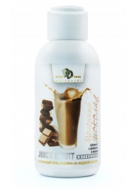 Интимный гель-смазка JUICY FRUIT с ароматом молочного шоколада - 100 мл. - БиоМед - купить с доставкой в Абакане
