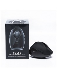 Черный инновационный мужской вибратор PULSE SOLO ESSENTIAL - Hot Octopuss - в Абакане купить с доставкой