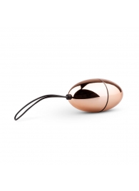 Розовое виброяйцо New Vibrating Egg с пультом ДУ - EDC