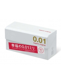 Супер тонкие презервативы Sagami Original 0.01 - 10 шт. - Sagami - купить с доставкой в Абакане