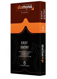 Презервативы с увеличенным количеством смазки DOMINO Easy Entry - 6 шт. - Domino - купить с доставкой в Абакане