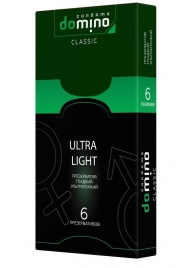 Супертонкие презервативы DOMINO Ultra Light - 6 шт. - Domino - купить с доставкой в Абакане