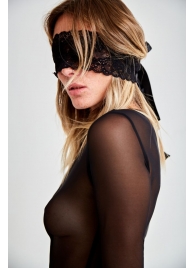 Красивая кружевная маска для эротических игр - Le Frivole купить с доставкой