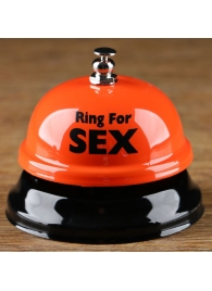 Настольный звонок RING FOR SEX - Сима-Ленд - купить с доставкой в Абакане