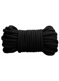 Черная веревка для связывания Thick Bondage Rope -10 м. - Shots Media BV - купить с доставкой в Абакане