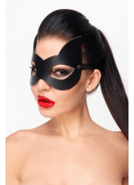 Черная маска  Кошечка  с ушками - Джага-Джага - купить с доставкой в Абакане