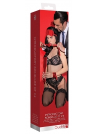 Красный игровой набор БДСМ Introductory Bondage Kit №4 - Shots Media BV - купить с доставкой в Абакане