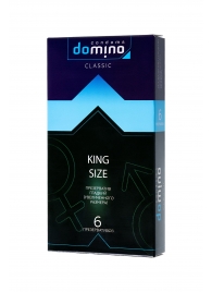 Презервативы увеличенного размера DOMINO Classic King size - 6 шт. - Domino - купить с доставкой в Абакане