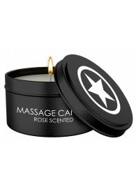 Массажная свеча с ароматом розы Massage Candle - Shots Media BV - купить с доставкой в Абакане