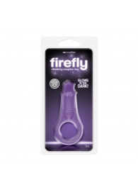 Фиолетовое эрекционное кольцо Firefly Couples Ring - NS Novelties - в Абакане купить с доставкой