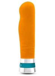 Оранжевый вибромассажер LUCENT - 17,2 см. - Blush Novelties