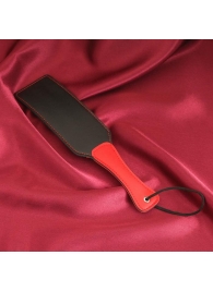 Черная шлепалка  Хлопушка  с красной ручкой - 32 см. - Сима-Ленд - купить с доставкой в Абакане