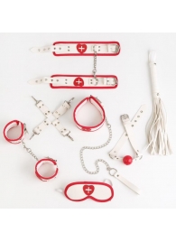 Эротический набор  Медсестричка  из 8 предметов - Сима-Ленд - купить с доставкой в Абакане