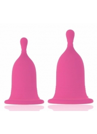 Набор из 2 розовых менструальных чаш Cherry Cup - Rianne S - купить с доставкой в Абакане