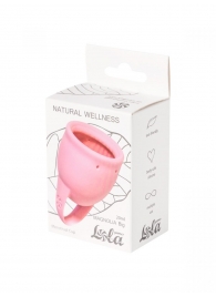 Розовая менструальная чаша Magnolia - 20 мл. - Lola Games - купить с доставкой в Абакане