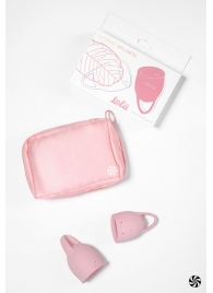 Набор из 2 розовых менструальных чаш Magnolia - Lola Games - купить с доставкой в Абакане