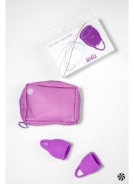 Набор из 2 лиловых менструальных чаш Tulip - Lola Games - купить с доставкой в Абакане