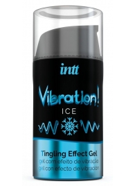 Жидкий интимный гель с эффектом вибрации Vibration! Ice - 15 мл. - INTT - купить с доставкой в Абакане