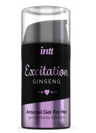 Женский возбуждающий интимный гель Excitation Ginseng - 15 мл. - INTT - купить с доставкой в Абакане