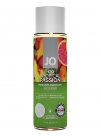 Лубрикант на водной основе с ароматом тропических фруктов JO Flavored Tropical Passion - 60 мл. - System JO - купить с доставкой в Абакане