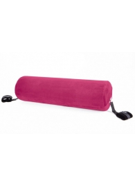 Розовая вельветовая подушка для любви Liberator Retail Whirl - Liberator - купить с доставкой в Абакане