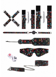 Эротический набор Tattoo Style Bondage Kit - Shots Media BV - купить с доставкой в Абакане