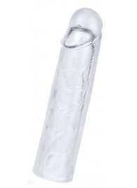 Прозрачная насадка-удлинитель Flawless Clear Penis Sleeve Add 1 - 15,5 см. - Lovetoy - в Абакане купить с доставкой