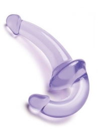 Фиолетовый безремневой страпон Strapless Strap-On - Lux Fetish - купить с доставкой в Абакане