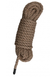 Пеньковая веревка для связывания Hemp Rope - 5 м. - Easy toys - купить с доставкой в Абакане