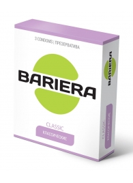 Классические презервативы Bariera Classic - 3 шт. - Bariera - купить с доставкой в Абакане