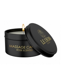 Массажная свеча с ароматом розы Massage Candle Rose Scented - 100 гр. - Shots Media BV - купить с доставкой в Абакане