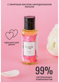 Массажное масло Pleasure Lab Delicate с ароматом пиона и пачули - 50 мл. - Pleasure Lab - купить с доставкой в Абакане