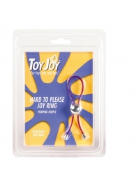 Фиолетовое утягивающее лассо HARD TO PLEASE - Toy Joy - в Абакане купить с доставкой