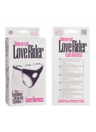 Трусы для страпона с универсальным креплением Universal Love Rider Luxe Harness - California Exotic Novelties - купить с доставкой в Абакане