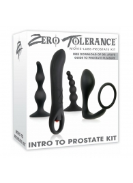 Набор стимуляторов простаты Intro To Prostate Kit - Zero Tolerance - в Абакане купить с доставкой