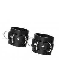 Черные наручники Anonymo на сцепке - ToyFa - купить с доставкой в Абакане