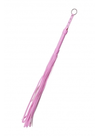 Розовый флоггер Anonymo - 64 см. - ToyFa - купить с доставкой в Абакане