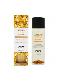 Органическое массажное масло AMBER JOJOBA - 100 мл. - Exsens - купить с доставкой в Абакане