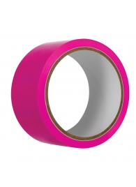Розовая лента для бондажа Pink Bondage Tape - 20 м. - Evolved - купить с доставкой в Абакане