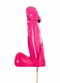 Розовый леденец в форме пениса со вкусом бабл-гам - Sosuчki - купить с доставкой #SOTBIT_REGIONS_UF_V_REGION_NAME#