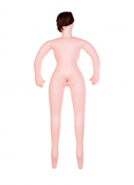 Надувная секс-кукла брюнетка с реалистичной головой - ToyFa - в Абакане купить с доставкой