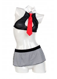 Надувная секс-кукла с реалистичной головой в костюме учительницы - ToyFa - в Абакане купить с доставкой