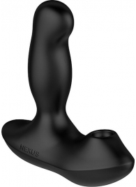Черный вибратор-ротатор для стимуляции простаты Nexus Revo Air - Nexus Range - в Абакане купить с доставкой