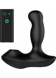 Черный вибратор-ротатор для стимуляции простаты Nexus Revo Air - Nexus Range - в Абакане купить с доставкой