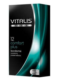 Контурные презервативы VITALIS PREMIUM comfort plus - 12 шт. - Vitalis - купить с доставкой в Абакане