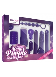 Эротический набор Toy Joy Mega Purple - Toy Joy - купить с доставкой #SOTBIT_REGIONS_UF_V_REGION_NAME#