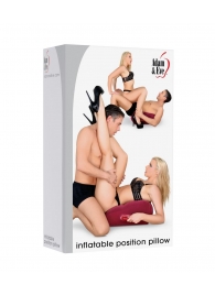 Надувная секс-подушка с ручками Inflatable Position Pillow - Adam & Eve - купить с доставкой в Абакане