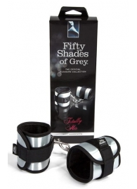 Серо-черные наручники Totally His - Fifty Shades of Grey - купить с доставкой в Абакане