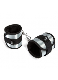 Серо-черные наручники Totally His - Fifty Shades of Grey - купить с доставкой в Абакане