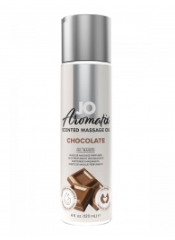 Массажное масло JO Aromatix Massage Oil Chocolate с ароматом шоколада - 120 мл. - System JO - купить с доставкой в Абакане